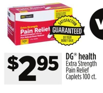 Dollar General Dg health offer