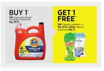 Dollar General Tide liquid laundry detergent offer