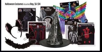 Dollar General Halloween costumes offer