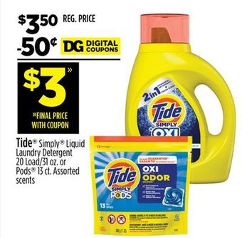 Dollar General Tide offer