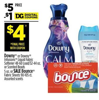 Dollar General Downy or bounce offer