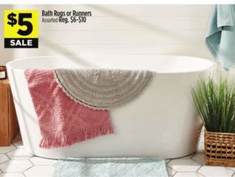 Dollar General Bath rugs or runners offer