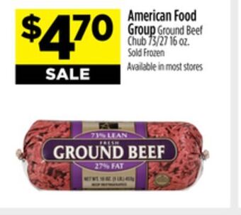 Dollar General American food group offer