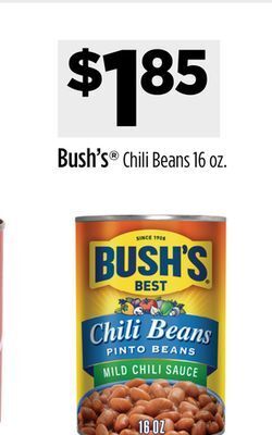 Dollar General Bush's chili beans offer