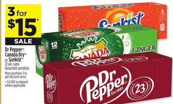Dollar General Dr pepper , canada dry or sunkist offer