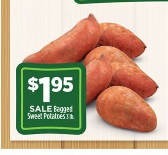 Dollar General Bagged sweet potatoes offer
