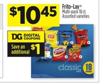 Dollar General Frito-lay multi-pack offer
