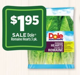 Dollar General Dole romaine hearts offer