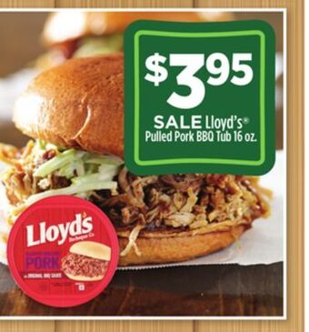 Dollar General Lloyd's pulled pork bbq tub offer