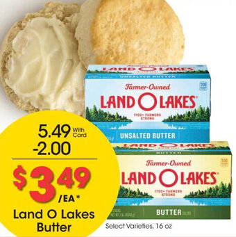 Kroger Land O Lakes Butter offer