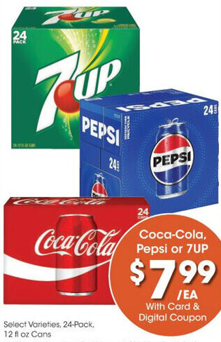 Kroger Coca-Cola, Pepsi or 7UP offer