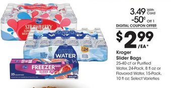Kroger Kroger Slider Bags offer