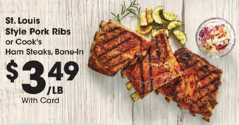 Kroger St. Louis Style Pork Ribs offer