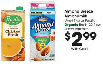 Kroger Almond Breeze Almondmilk offer