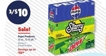 Family Dollar Pepsi products offer