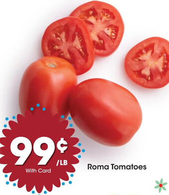 Kroger Roma Tomatoes offer