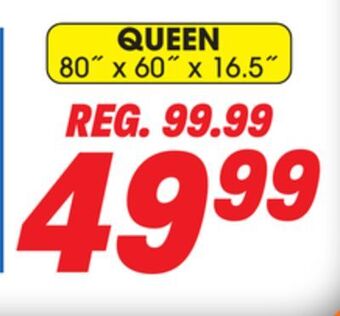 Big 5 Intex queen 16.5 deluxe dura-beam pillow rest airbed with built-in electric pump offer
