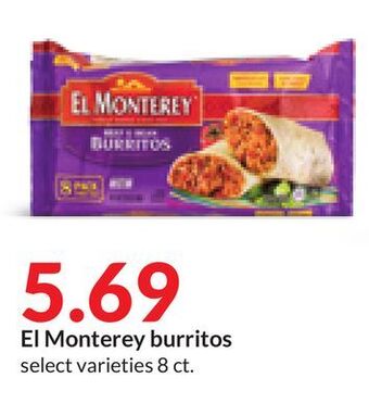 Hy-Vee El monterey burritos offer