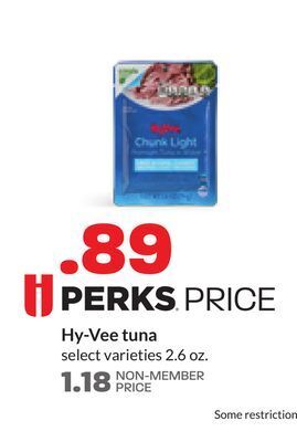 Hy-Vee Hy-vee tuna offer