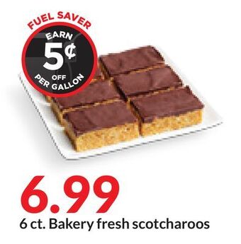 Hy-Vee 6 ct. bakery fresh scotcharoos offer