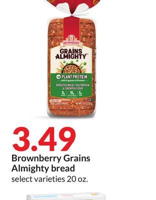 Hy-Vee Brownberry grains almighty bread offer