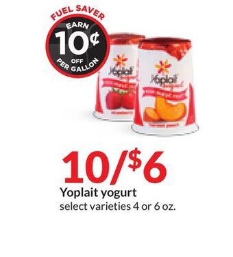 Hy-Vee Yoplait yogurt offer