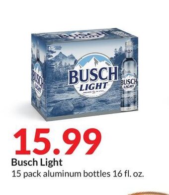 Hy-Vee Busch light offer