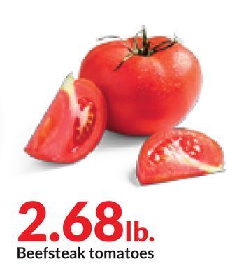 Hy-Vee Beefsteak tomatoes offer