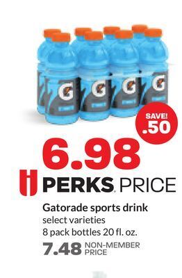 Hy-Vee Gatorade sports drink offer