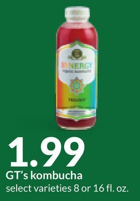 Hy-Vee Gt's kombucha offer