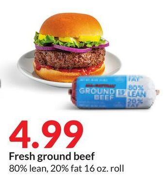 Hy-Vee Fresh ground beef offer