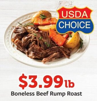 Fareway Boneless Beef Rump Roast offer