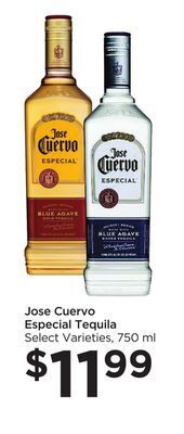 Food 4 Less Jose cuervo especial tequila offer