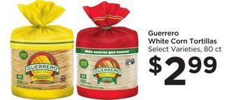Food 4 Less Guerrero white corn tortillas offer