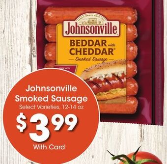 Ralphs Johnsonville smoked sausage offer