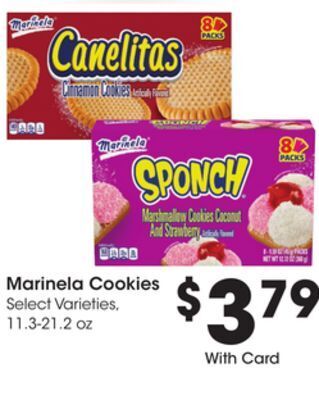 Ralphs Marinela cookies offer