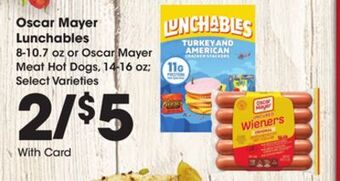 Ralphs Oscar mayer lunchables offer