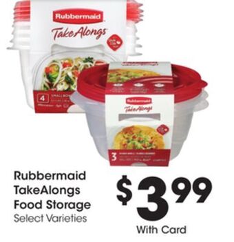 Ralphs Rubbermaid takealongs food storage offer