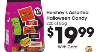 Ralphs Hershey's assorted halloween candy offer