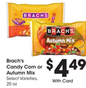 Ralphs Brach's candy corn or autumn mix offer