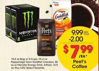 Ralphs Peet's coffee offer