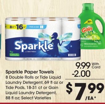 Ralphs Sparkle paper towels offer