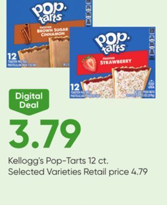 Stater Bros Kellogg's pop-tarts offer
