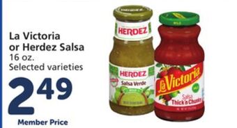 Vons La victoria or herdez salsa offer