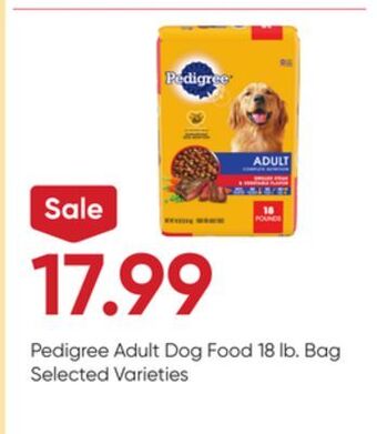 Stater Bros Pedigree adult dog food offer