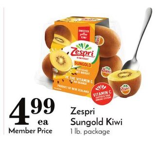 Pavilions Zespri sungold kiwi offer