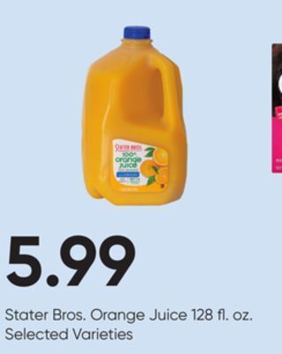 Stater Bros Stater bros. orange juice offer