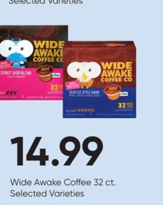 Stater Bros Wide awake coffee offer