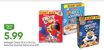Stater Bros Kellogg's cereal offer