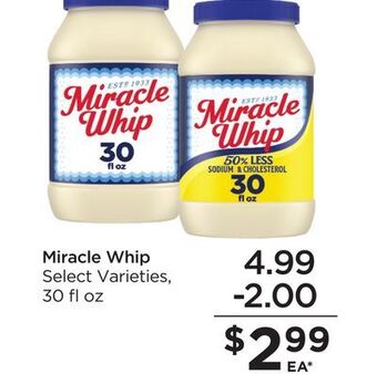 Food 4 Less Miracle whip offer